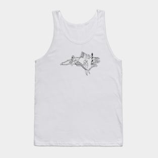 North Carolina Mermaid Tank Top